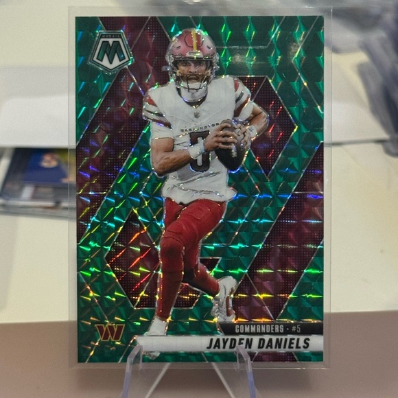 Panini Other - 🔥 2025 Jayden Daniel’s Panini Mosaic Green Prizm Washington commanders